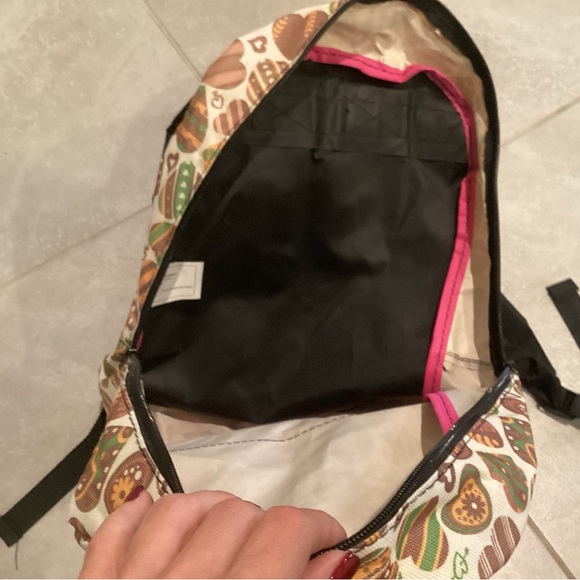 Moda West 17” Heart Pattern Backpack - Picture 7 of 7